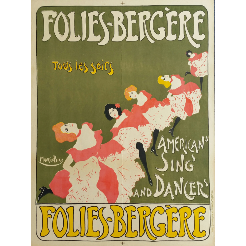 Vintage poster – La Chanson Française – Galerie 1 2 3