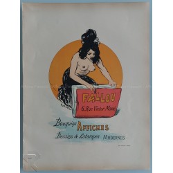 Les programmes illustrés Original Plate 9 Fallou Bouquins Affiches Estampes Modernes