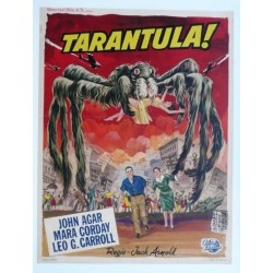 Original vintage poster cinema belgium scifi science fiction " Tarantula " Universal