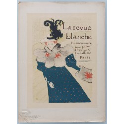 Maîtres de l'Affiche Original PLate 82 Revue Blanche TOULOUSE LAUTREC