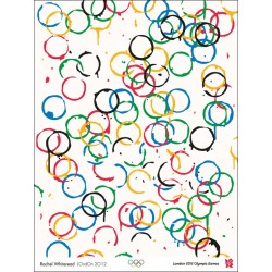 Affiche originale Jeux olympique de Londres 2012 Rachel WHITEREAD