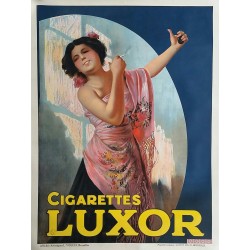 Original vintage poster Cigarettes LUXOR 63 x 47 inches
